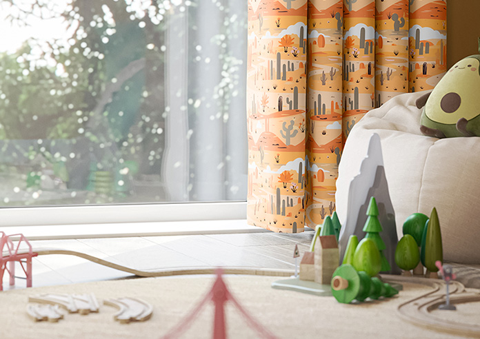 Wild West, Sunset - Made to Measure Curtains - Image 5